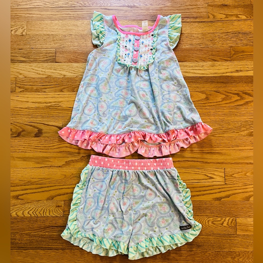 Matilda Jane Pajama Shorts set